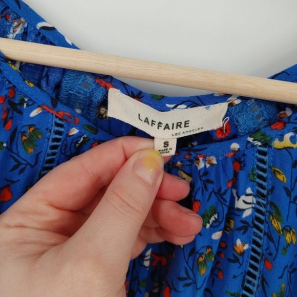 Laffaire printed blouse - Picture 4 of 6